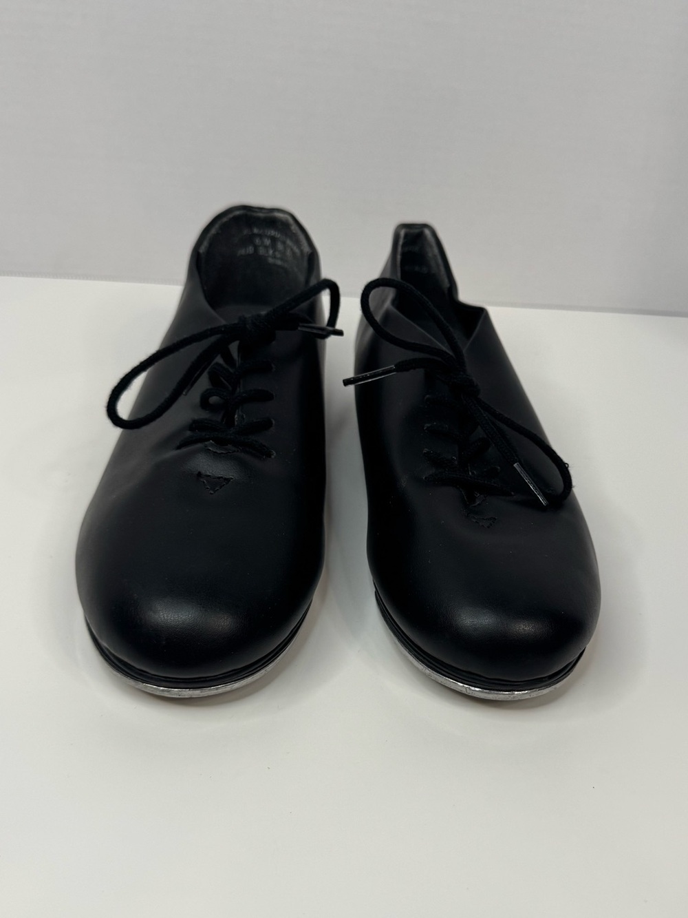Capezio Black Tap Shoes with Silver Taps